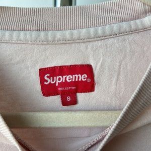 Supreme Men's Long Sleeve T shirt Pink S